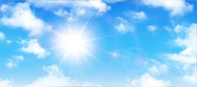 DOTLUX - Motivplatte SKYLIGHT für Einbaupanels Motiv 6 Raster 1x1 für 620x620