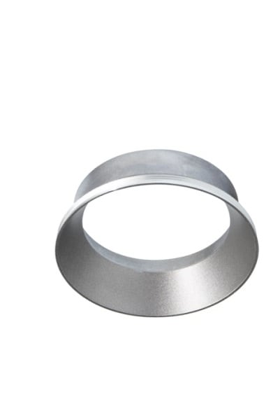 DOTLUX - Zierring silber für LED-Leuchte SLIMvario Ø80x160mm 18W 3000K