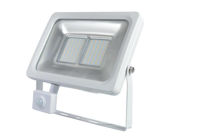 DOTLUX - LED-Strahler FLOORslim-sensor 50W 3000K mit Bewegungsmelder PIR