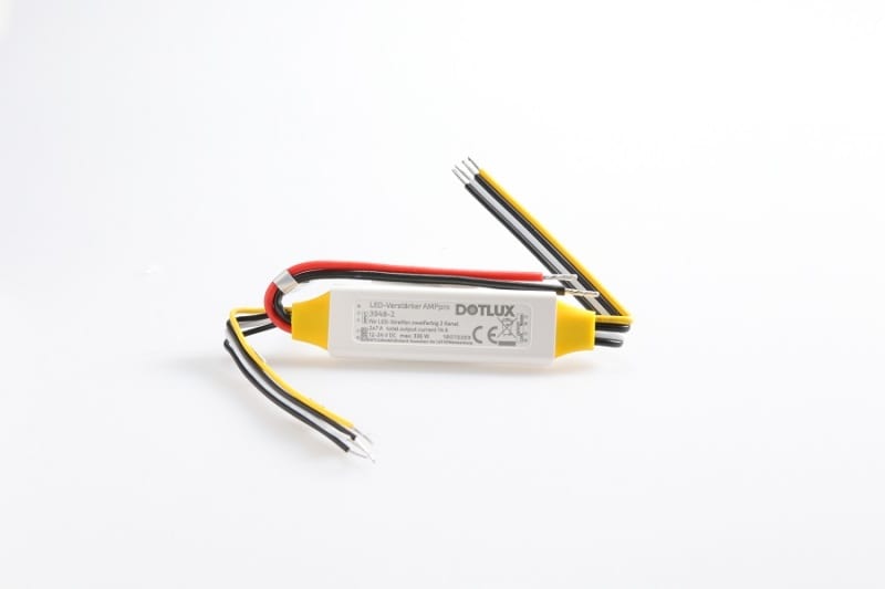 DOTLUX - LED-Verstärker AMPpro max. 336W für LED-Streifen zweifarbig 2 Kanal 2x7 A (12-24V)