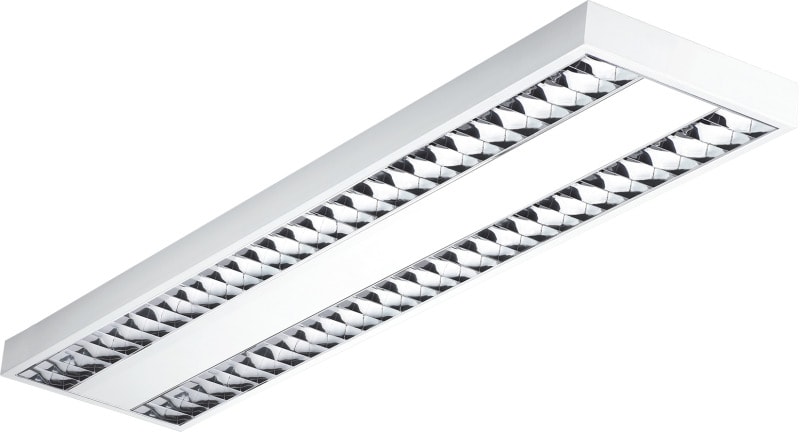 DOTLUX - LED-Aufbauleuchte GRIDlong 1500x295mm POWERselect 4000K UGR<16