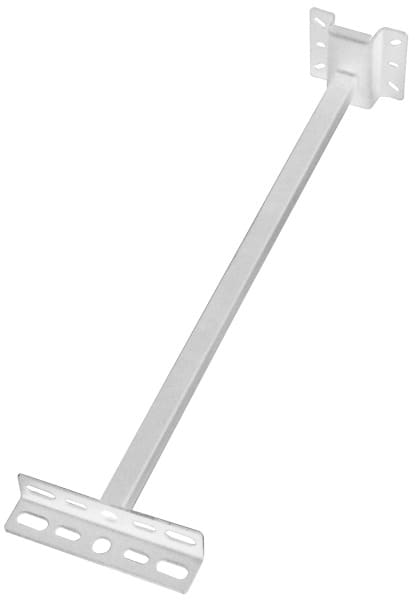 DOTLUX - Ausleger Wandhalterung für Baustrahler 50cm lang weiß