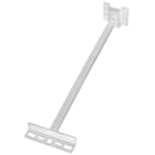 DOTLUX - Ausleger Wandhalterung für Baustrahler 50cm lang weiß