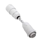 DOTLUX - Verbindungskabel HIGHFORCE mit automatischem Phasenwechsel nicht dimmbar 3phasig 5-polig 5x1,5mm² Stecker/Buchse 0,2m