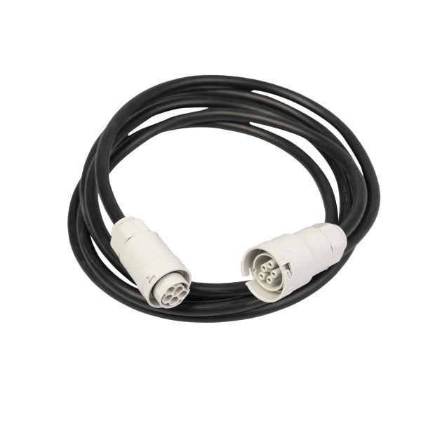 DOTLUX - Verbindungskabel HIGHFORCE mit automatischem Phasenwechsel nicht dimmbar 3phasig 5-polig 5x1,5mm² Stecker/Buchse 3m