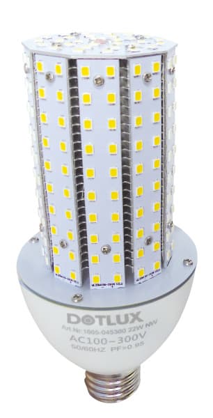 DOTLUX - LED-Strassenlampe RETROFITprotect E27 18W 4500K