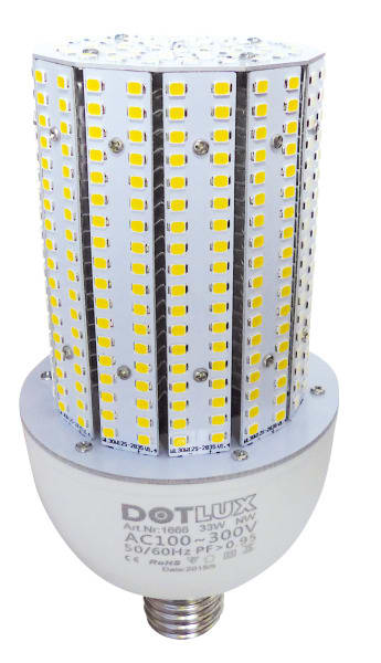 DOTLUX - LED-Strassenlampe RETROFITprotect E27 28W 4500K