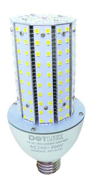 DOTLUX - LED-Strassenlampe RETROFITastrodim E27 18W 3000K