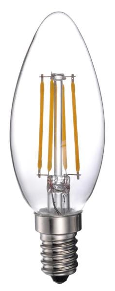 DOTLUX - LED-Kerze E14 4,5W 2700K Filament