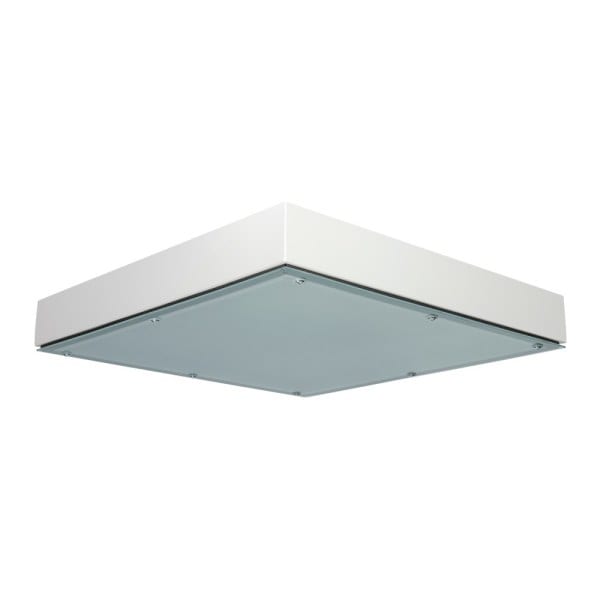 DOTLUX - LED Anbauleuchte QUADGUARDht 650x650mm 186W 4000K