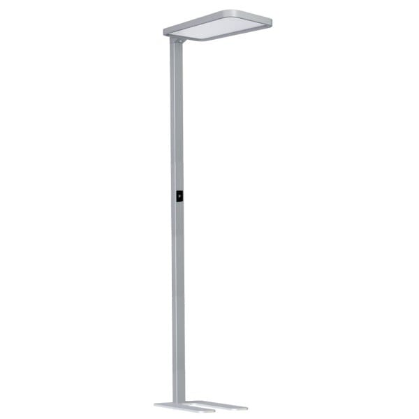 DOTLUX - LED-Stehleuchte STUDIObutler 80W 4000K dimmbar silber