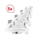 DOTLUX - LED-Downlight CIRCLEmini-AC UGR <19 5W 3000K Set 5 Stück
