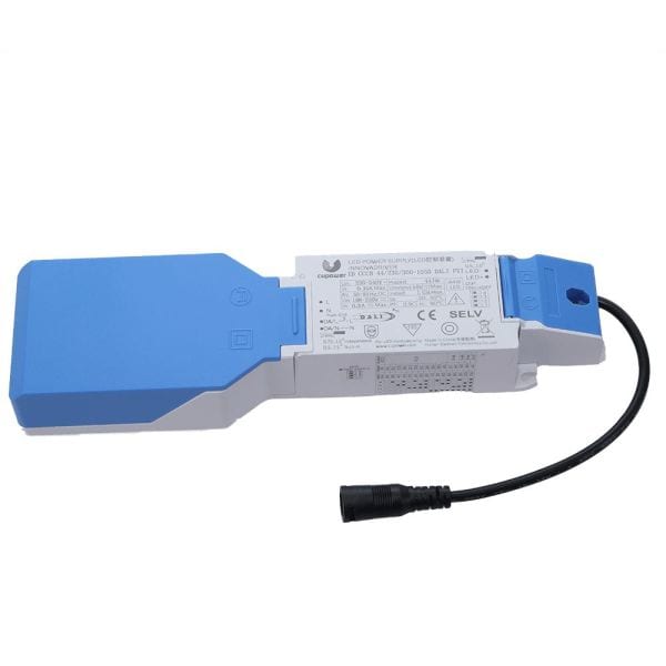 DOTLUX - LED-Netzteil CC 15-44W 300-1050mA 6-52V PUSH dimmbar DALI-2 geeignet für Zentralbatterie durchverdrahtbar