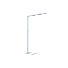 DOTLUX - LED-Stehleuchte STYLEbutler 80W 4000K tageslichtabhängige Dimmung silber