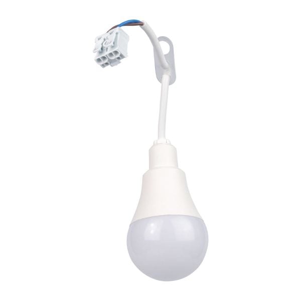 DOTLUX - LED-Baustellenfassung mit integriertem Leuchtmittel 12W 4000K Set 10 Stück