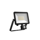 DOTLUX - LED-Strahler FLOORslim-sensor 30W 3000K schwarz mit Bewegungsmelder PIR