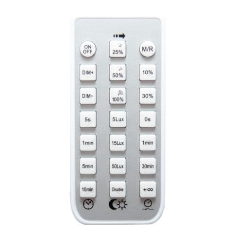 DOTLUX - Fernbedienung für LED-Feuchtraumleuchte MISTRALsensor IP66 1540mm 39W 4000K gefrostet mit Radarsensor (2822-840120)