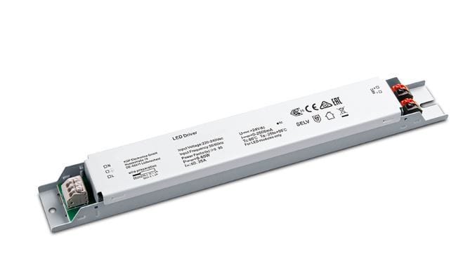 DOTLUX - LED-Netzteil CV 24V DC 0-60W 0-2,5A nicht dimmbar IP20 linear