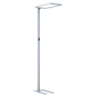 DOTLUX - LED-Stehleuchte ROOFbutler 80W 4000K dimmbar silber