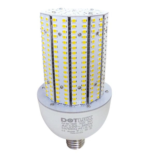 DOTLUX - LED-Strassenlampe RETROFITprotect E27 28W 3000K