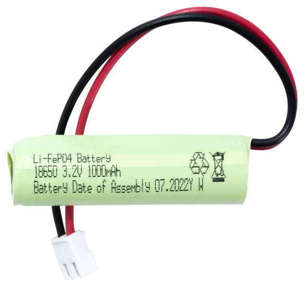 DOTLUX - Ersatzakku für LED-Notleuchte EXITmulti (Artikel 3177-160120) Li-FePO4 3,2V 1000mAh