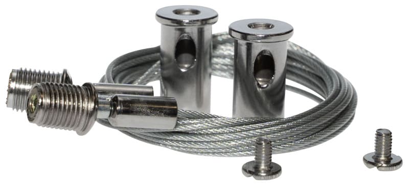 DOTLUX - Abhängeset für LED-Balkenleuchte LIGHTBAR 1,5 Meter Set 2 Stück
