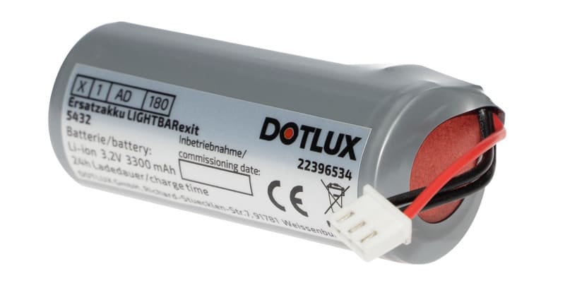DOTLUX - Ersatzakku für LED-Balkenleuchte LIGHTBARexit