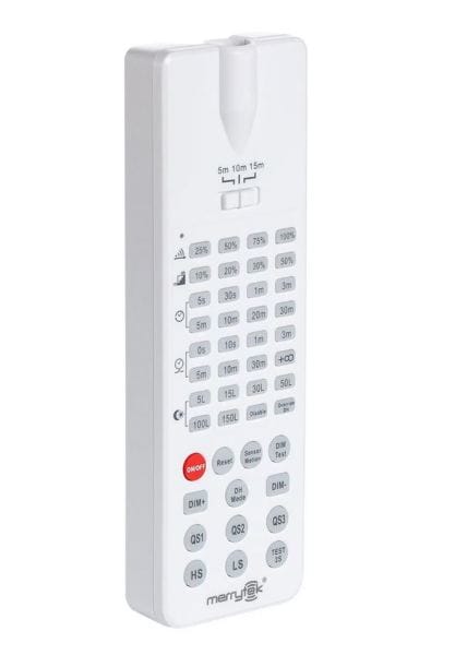 DOTLUX - Long range Fernbedienung für LED-Feuchtraumleuchte MISTRALsensor IP66 1540mm 39W 4000K gefrostet mit Radarsensor (2822-840120/2822-940120)