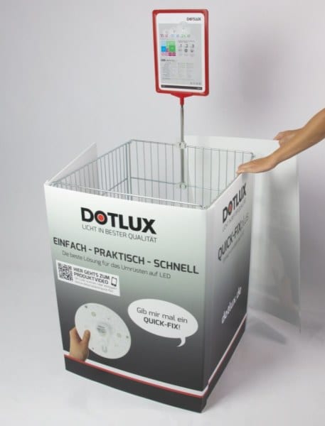 DOTLUX - Schütte QUICK-FIX unbestückt - Komplett
