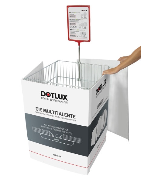 DOTLUX - Schütte UNISIZE unbestückt - Komplett