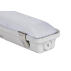 DOTLUX - LED-Feuchtraumleuchte MISTRALsensor IP66 1540mm 39W Powerselect 4000K gefrostet mit Radarsensor
