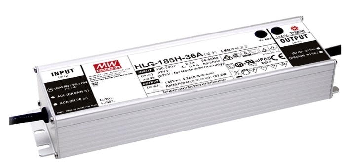 DOTLUX - LED-Netzteil HLG185H-36B mit 1 Meter Kabel Sonderposten Abverkauf