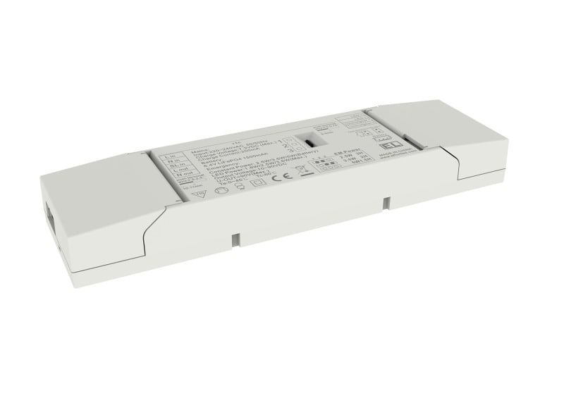 DOTLUX - NOTSTROM AKKU-KITexit 1,8W Konstantleistung 3h für konstantstrombetriebene LED-Leuchten mit ext.Testknopf  LiFePO4 6,4V mit Selbsttest