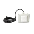 DOTLUX - Funksendereinheit mit 4fach Taster mobile Version im Gehäuse mit 5m Kabel und Schuko-Stecker