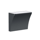 DOTLUX - LED-Innenwandleuchte FLAME 8W 3000K schwarz