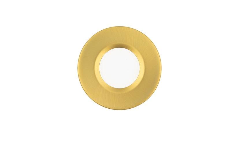 DOTLUX - Zierring für MULTISCREW  rund gold gebürstet