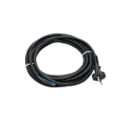 DOTLUX - Netzkabel Konturenstecker 5m schwarz offenes Ende