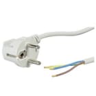 DOTLUX - Netzkabel inkl. Schukostecker 1,8m grau