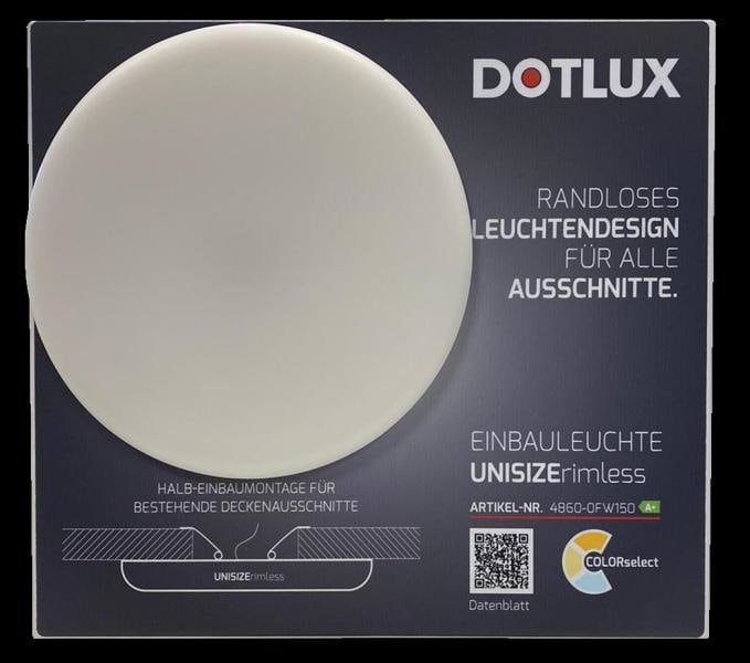 DOTLUX - L-Aufsteller UNISIZErimless