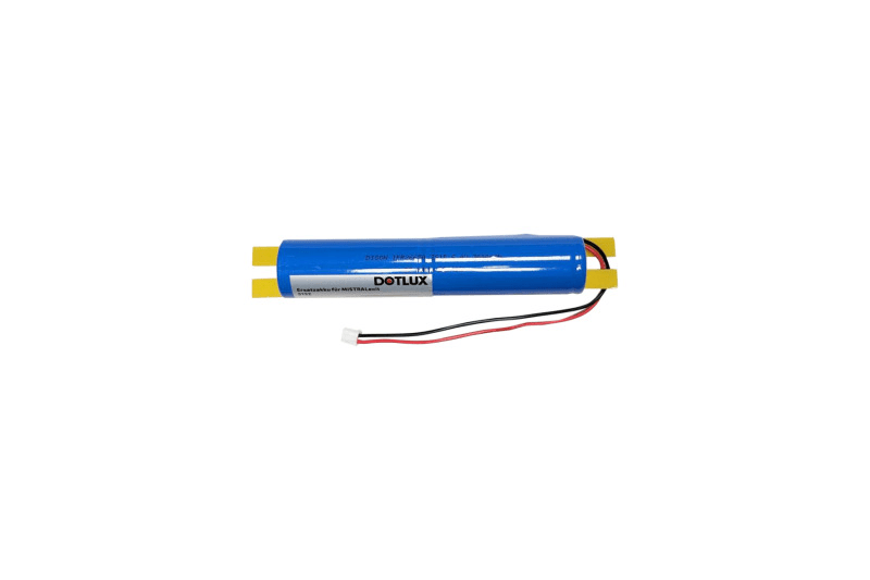 DOTLUX - Akku für LED-Feuchtraumleuchte MISTRALexit IP66 1540mm 27+4W 4000K gefrostet mit interner Batterie 3h Notbeleuchtung (3538-240120)