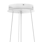 DOTLUX - Abhängeset für LED-Leuchte DISCugr weiß