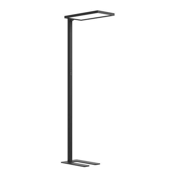 DOTLUX - DOTLUX LED-Stehleuchte ROOFbutler 80W 4000K dimmbar schwarz