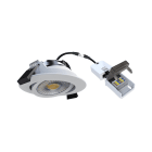 DOTLUX - DOTLUX LED-Downlight CIRCLEmini-flat 6W 2700K/3000/4000K COLORselect Weiß