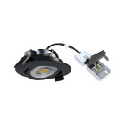 DOTLUX - DOTLUX LED-Downlight CIRCLEmini-flat 6W 2700K/3000/4000K COLORselect Schwarz