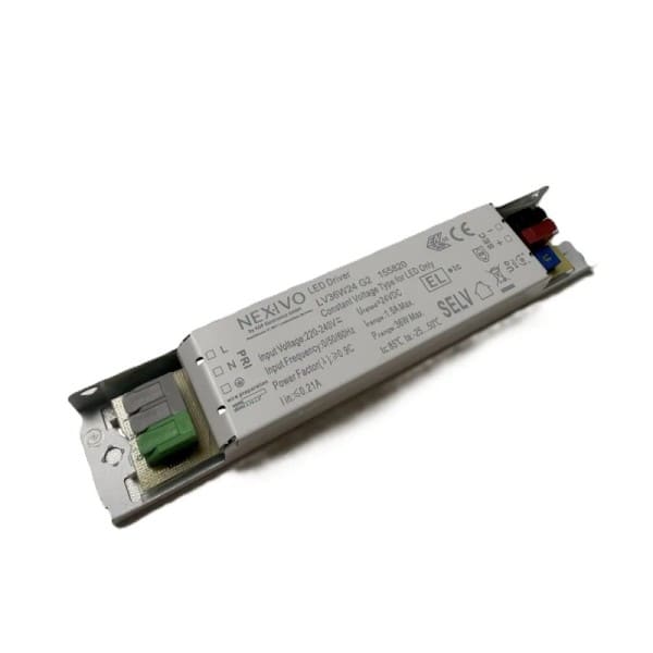 DOTLUX - LED-Netzteil CV 24V DC max. 36W 1500mA nicht dimmbar IP20 linear