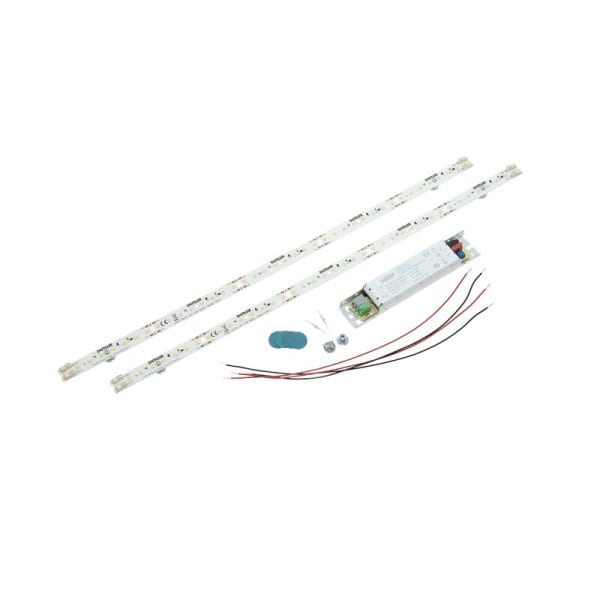 DOTLUX - DOTLUX LED-Sanierungsleuchte QUICK-FIX24V All-in-One-Set 500x15mm 7,5W 3000K