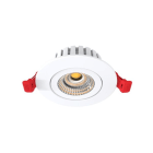DOTLUX - DOTLUX LED-Downlight HEATspin 7W 2700/3000/4000K Weiß COLORselect inkl. Netzteil