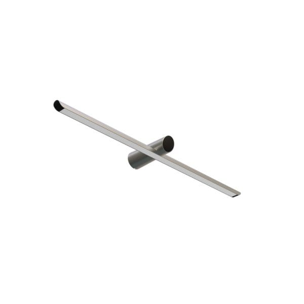 DOTLUX - DOTLUX LED-Spiegelleuchte SKYLAR 9,5W 3000K silber
