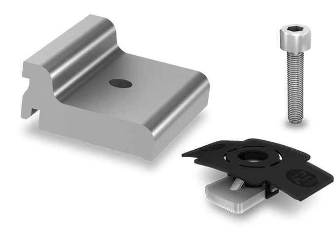 K2 SYSTEMS - Kreuzverbinder - SingleRail 63 Climber Set inkl. MK2