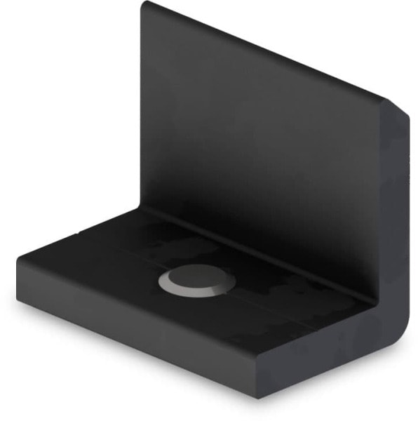 K2 SYSTEMS - Endwinkel InsertionRail EndStop, schwarz